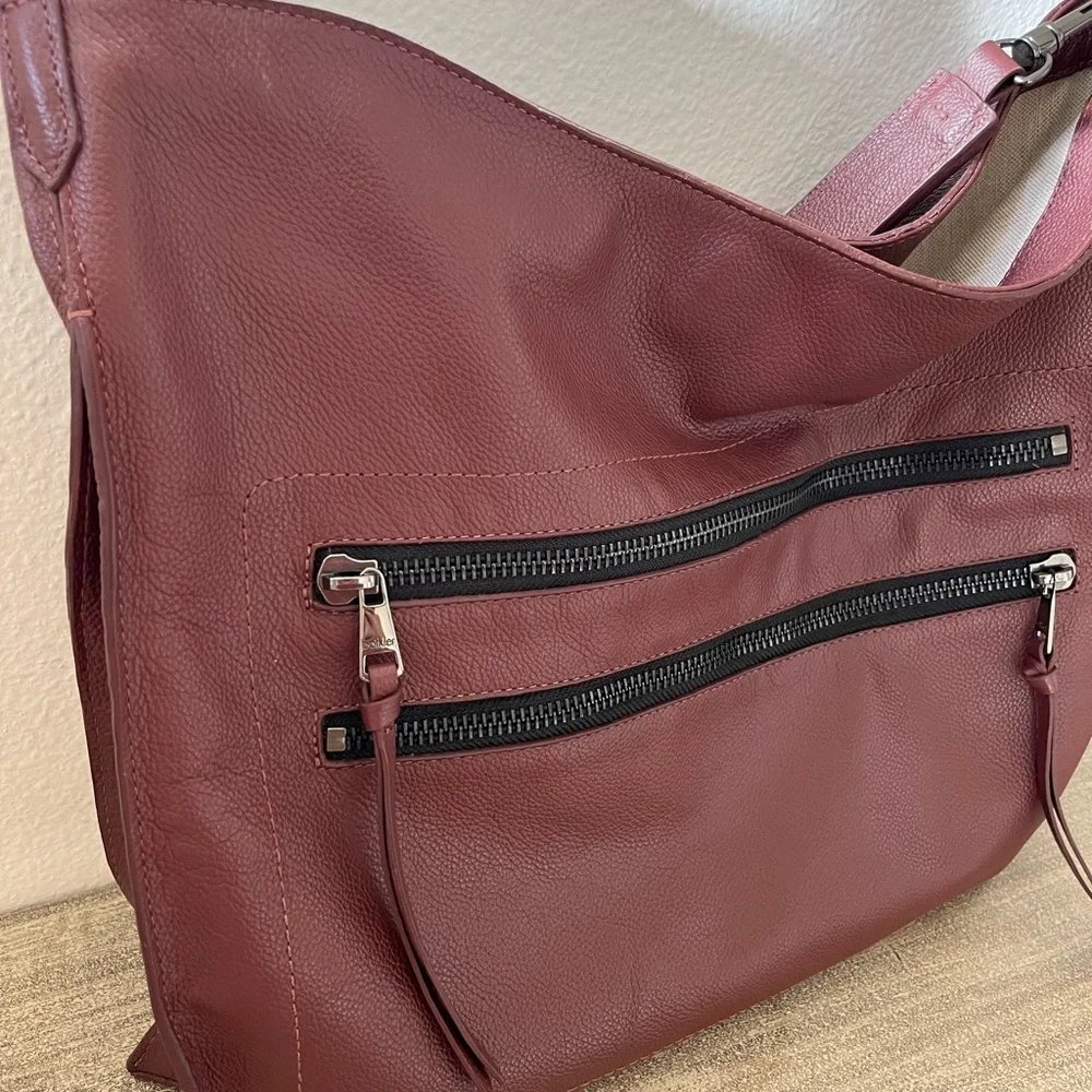 BOTKIER Large Chelsea Leather Hobo Bag